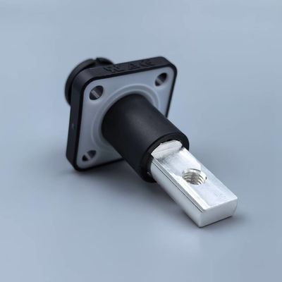 UL/TUV Energy Storage Connector 120A Waterproof Socket Threaded Copper Bar Black Key 1