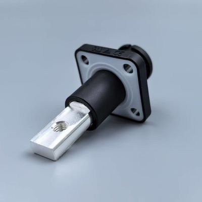 UL/TUV Energy Storage Connector 120A Waterproof Socket Threaded Copper Bar Black Key 1