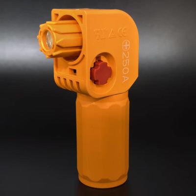 TUV UL Energy Storage Connector 250A Waterproof Plug Crimping Orange