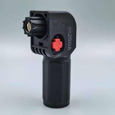 250A Battery Storage Connector UL TUV Waterproof Plug Crimping Black