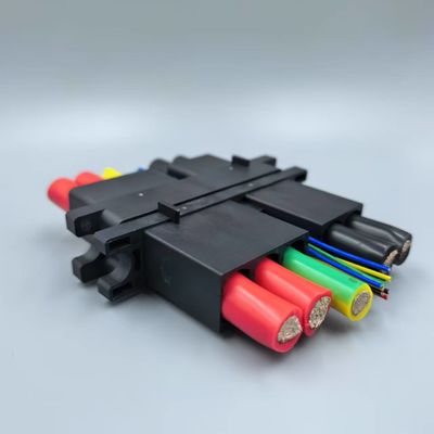 150A 15 Pin Energy Storage Hybrid Connector Male Nylon Alloy Copper Material