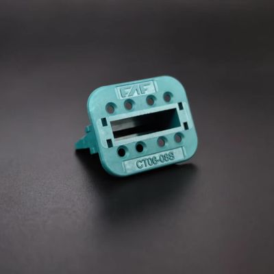 8 Pin Plug Wedge Block Energy Storage Signal Connector UL1977 Waterproof
