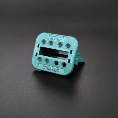 8 Pin Plug Wedge Block Energy Storage Signal Connector UL1977 Waterproof