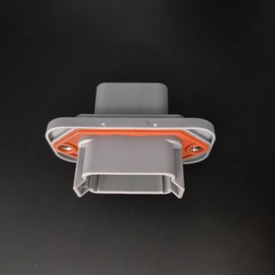 Waterproof 12 Pin Rectangle Socket Assembly Energy Storage Signal Connector UL1977