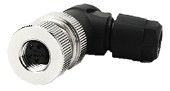 IP67 M8 Connector Field-Wireable Screw Terminals Female 3P