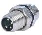 IP67 M8 Connector After Install Male 4P Shield