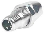 IP67 M8 Connector Flange Mounting Female/Male 3P Shield